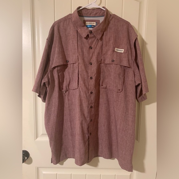 3 Men’s Magellan Collared Fishing Shirts - Picture 7 of 10